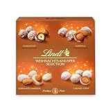 Lindt Spezialitäten Knabber Mix | 2 x 210 g Weihnachts-Schokolade in Box | Ideales Schokoladen-Geschenk