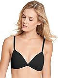 Skiny Damen Essentials Women Triangel gepaddet Bügelloser BH, Schwarz (Black 7662), 80 B