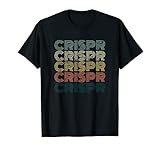 CRISPR Cas-9 Vintage Distressed Retro Science of Biology T-S