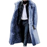 Herren-Sweatshirt, Hoodie, Pullover, weich und bequem, lässig, solider Windbreaker, Samt, Taille, Kordelzug, Umlegeleder, winddichte Oberbekleidung für den täglichen Gebrauch im Freien, Blau #4, XXXL