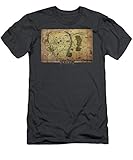 The Hobbit - Mittelerd-Karte T-Shirt Gr. XL, b