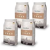 Venandi Animal Premium Trockenfutter für Katzen, Probierpaket Lamm, 4 x 1.5 kg, getreidefrei mit viel frischem Fleisch und Fisch, 6 kg