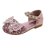 Kinder Prinzessin Schuhe Cosplay Schuhe Glitzer Strass Tanzschuhe Mary Jane Halbschuhe Mädchen Abendschuhe Festliche Performance Party Schuhe Pumps Schuhe Elegant Kostüm Zubehör S