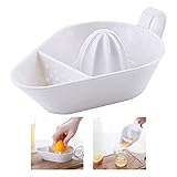 QOXEFPJZ orangenpresse 1PCT Fruchtsaft Juicer Mini Mehrzweck-Handbuch Juicer Citrus Juicer Orange Juicer Manuelle Lebensmittelprozessoren Saft Squeezing Tool (Color : A)