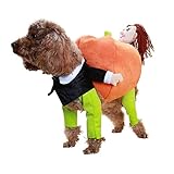 Lustige Haustier Cosplay Kostüm Haustier Katze Hund Warm Jumper Kürbis Outfit Kleidung Jacken Halloween Weihnachten Kleidung Anzug
