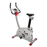 Christopeit Sport Ergometer ET 6 – Heimtrainer 24-Stufig, bis 150kg Gewicht, 12kg Magnet-Bremssystem, LCD-Display