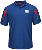 Majestic NFL New York Giants NY Polo Shirt Poloshirt Field Classic (M)