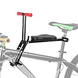 NNXC Leichte Faltbare Kinderfahrradsitz Kindersattel Fahrrad vorne montieren Kindersicherheit Vordersitz Sattelträg