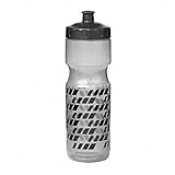 GripGrab BPA-freie Fahrrad Trinkflasche, Schwarz, 800