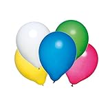 Susy Card 40011585 - Luftballons, 50 Stück, Latex, farbig S