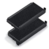Trodat Ersatzkissen 6/4913 für Printy 4913, 4913 Typo und 4953 Stempelfarbe schwarz, 2er-Pack Stempelk
