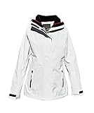 crazy4sailing Damen Segeljacke Brisbane Funktionsjacke Regenjacke, Farbe:White, Größe:L