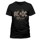 CID Herren T-Shirt AC/DC - Rock OR Bust, Gr. Large, Schw