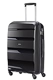 American Tourister Bon Air Spinner M Koffer, 66 cm, 57.5 L, Schwarz (Black)