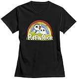 O Neck Women's Nick Jr. Puffin Rock Logo Artist T-Shirt XXL