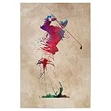 artboxONE Poster 30x20 cm Sport Golf Sport Art hochwertiger Design Kunstdruck - Bild Golf Game G