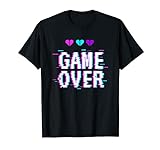 Vaporwave Aesthetic Style Game Over Yami Kawaii Pastel Goth T-S