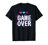 Vaporwave Aesthetic Style Game Over Yami Kawaii Pastel Goth T-S