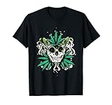 THC Räucherofen mit Totenkopf, Marihuana Cannabis T-S