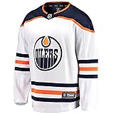 Fanatics NHL Eishockey Trikot Jersey Edmonton Oilers Breakaway by Home weiß (XXL)
