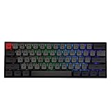 EPOMAKER SKYLOONG SK61 61 Keys Hot Swappable Mechanical Keyboard with RGB Backlit, NKRO, IP6X Waterproof, Type-C Cable for Win/Mac/Gaming (Gateron Optical Brown, Black)