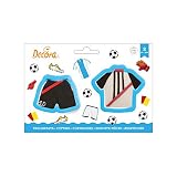 Decora 0255198 AUSSTECHER AUS KUNSTSTOFF T-SHIRT UND HOSE 2-TLG