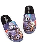 Star Wars Die Mandalorianische Hausschuhe Herren Baby Yoda Hausschuhe 43-44 EU