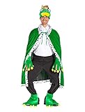 Fasching Frosch-Set 3tlg