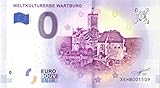 # 0 Euro Schein Deutschland 2019 · Wartburg VI · Weltkulturerbe · Souvenir o Null € Bank