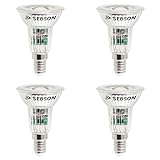 SEBSON® 4er Pack E14 LED 5W COB Lampe - vgl. 50W Halogen - 420 Lumen - warmweiß - LED Spot 46° - 230V