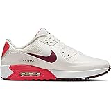 Nike Air Max 90 G Smoke Grey/Black-White Herrenschuhe, Sail Dark Fusion Rot, 42.5 EU