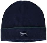 TOM TAILOR Herren Strick Beanie-Mütze, 10668-Sky Captain Blue, OneS