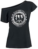 Supernatural Family Don`t End Frauen T-Shirt schwarz XXL 100% Baumwolle Fan-Merch, Horror, TV-S