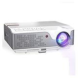 qingqing1001 Voll HD 1080P. Beamer TD96 TD96W. Android WiFi. LED Native Projector 1920. X 1080p 3D. Heimkino Smartphone Beamer Heimkinoprojektor (Color : Basic add TV Box, Size : Large)