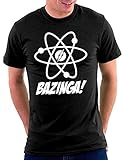 The Big Bang Theory Atomic T-shirt, Größe L, Schw