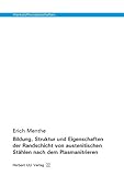 Bildung, Struktur und Eigenschaften der Randschicht von austenitischen Stählen nach dem Plasmanitrieren (Werkstoffwissenschaften)