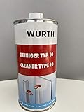WÜRTH Kunststoffreiniger PVC 10-PVC-1LTR