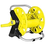 AQAQ Schlauchaufroller, G1/2 Gartenschlauchhalter Wasserschlauchwagen Bewässerungswagen Aufroller Schlauchwag