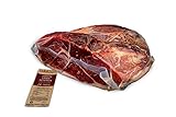 aBeiou. 1KG Serrano SCHINKEN OHNE KNOCHEN GRAN RESERVA DUROC PREMIUM. Reifung mehr als 24-25 Monate (vakuumverpackter Schinken), hergestellt in Guijuelo - Spanien. Produkt der Iberischen Halb
