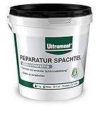 Ultrament Reparatur Spachtel | In Weiß | Perfekt für Wände und Löcher | Direkt gebrauchsfertig & Schimmelschutz 1 KG, 1kg