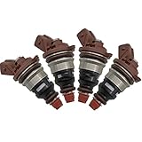 ASHDelk 4pcs Einspritzdüse Einspritzdüse 958F9F593BB 958F-9F593-BB 958F-BB, passend für Ford Galaxy Mk2 2.3 16