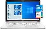 2021 HP 17,3 Zoll FHD Laptop, 11. Core i5-1135G7 (i7-1065G7), 8 GB RAM, 256 GB PCIe SSD, Iris Xe Graphics, Webcam, HDMI, Win 10 Home, mit Zubehö