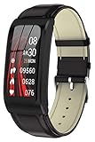 Fitnessuhr Fitness Armband Schrittzähler Pulsuhr Sportuhr Damen Herren Android Smartwatch IOS Tracker Pulsuhren Pulsmesser Watch Uhr mit Blutdruckmessung IP68 W