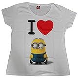 Einfach unverbesserlich 2 - I love Minions Girlie Shirt - XL