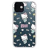 Hello Kitty Patron Sticker Handyhülle für Apple iPhone 13 Hello Kitty Patron Sticker Offizielles Produkt Schöne Silikon Gel Flexib