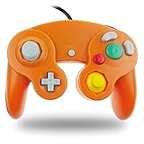 TechKen Controller Joystick für Gamecube Wii Wired Game Controller Joypad Dual Vibration NGC Gamepad Game Cube Original Controller für Gamecube GC Sp