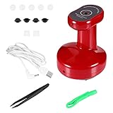 HEALLILY Elektrische Kratzen Massager Elektrische Schröpfen Therapie Massager Handheld Vibration Akupunkturpunkt Muscle Relief Gerät Für Zurück Körper Muscle R