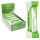 Banabar Zitrone & Mandel - Bio Bananen-Energieriegel - Bio Nuss-Frucht-Riegel - Natürliche Bio Snacks - Vegan - Glutenfrei - Ohne Zuckerzusatz - 15 x 40 g