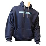 SHIMANO Lifestyle Hoodie Fishing Gear, Herren, navy, Larg