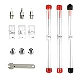 Abest Airbrush-Nadeldüse, 0,2 mm, 0,3 mm, 0,5 mm, Ersatzteile für Airbrush-Sprühpistole, Sprühzubehör 130